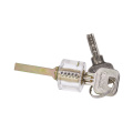 Transparent Single-Head Lock with Crescent Key (Single Groove) for Locksmith Training